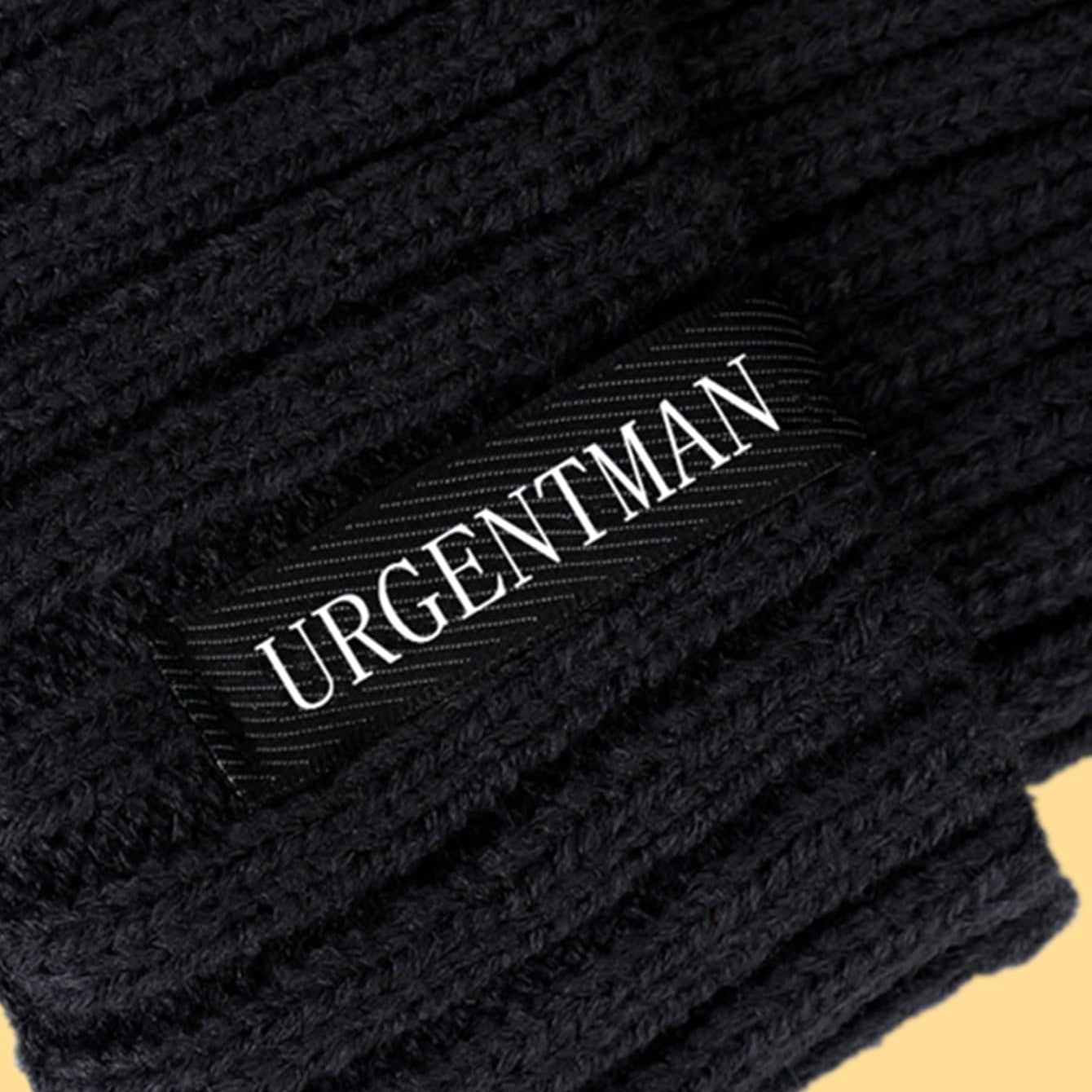 Beanie Urgentman con Forro Interior de Felpa