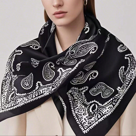 Pañoleta Bandana Pañuelo Orbita de 90x90cm