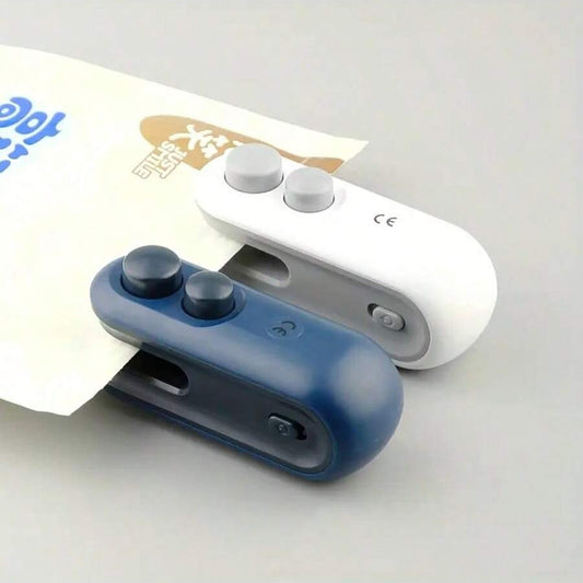 MINI SELLADOR DE BOLSAS PORTÁTIL (USB RECARGABLE)
