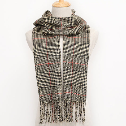 Bufanda Kingsley Chalina hombre Beige Multicolor