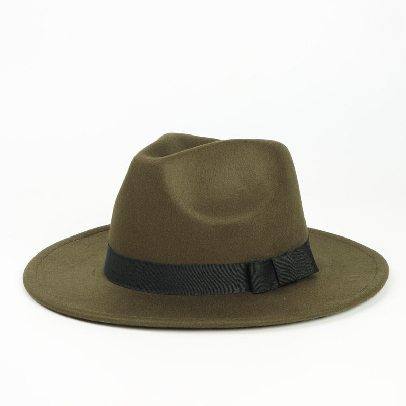 Sombrero Vaquero Verde Unisex de Pana Cinta - 59cm