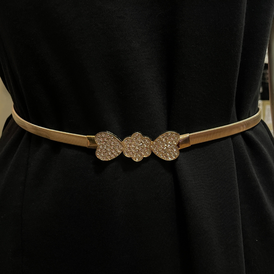 Correa Olivia Elástica para Mujer | Dorado