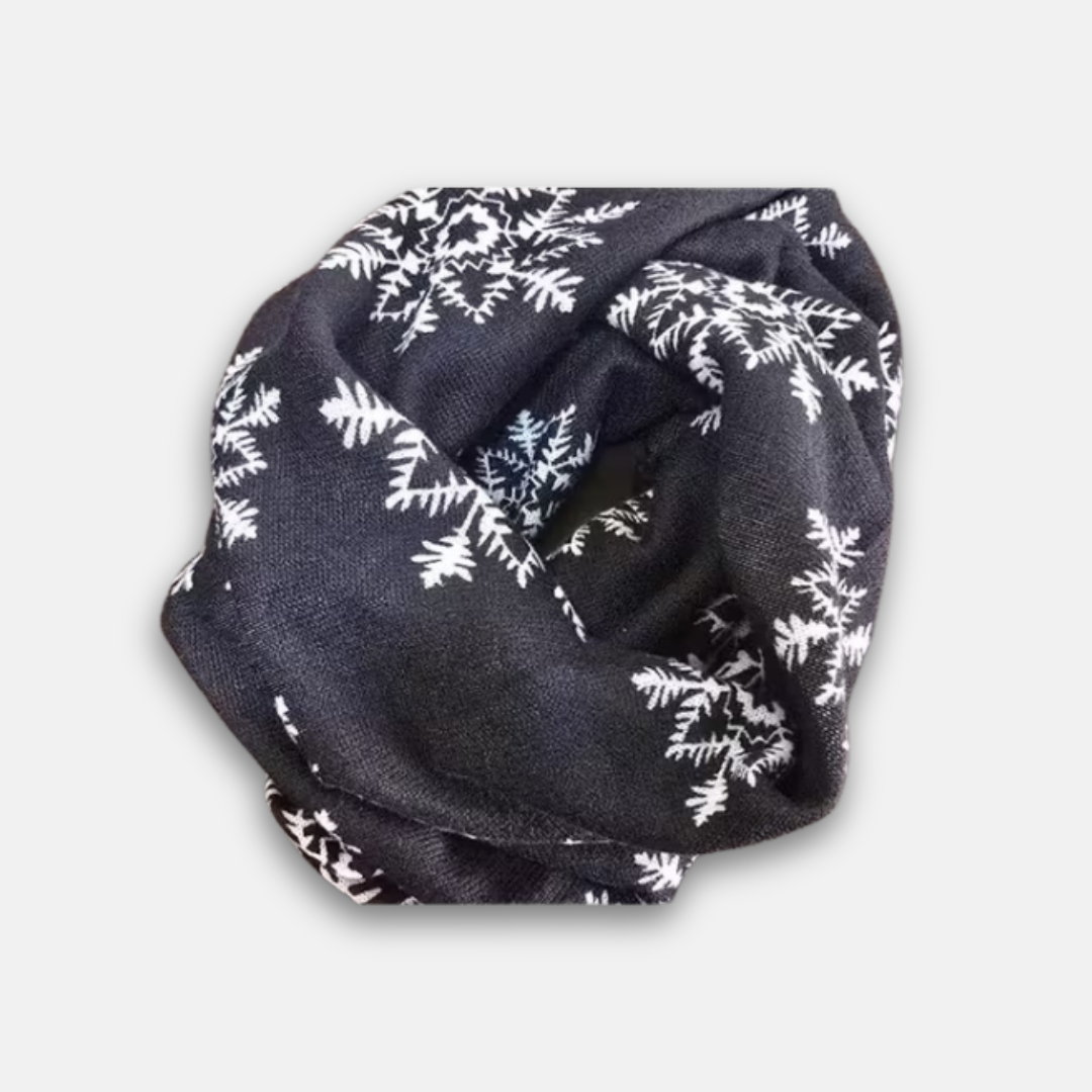 Cuellera Snowflake Bufanda de Invierno Unisex