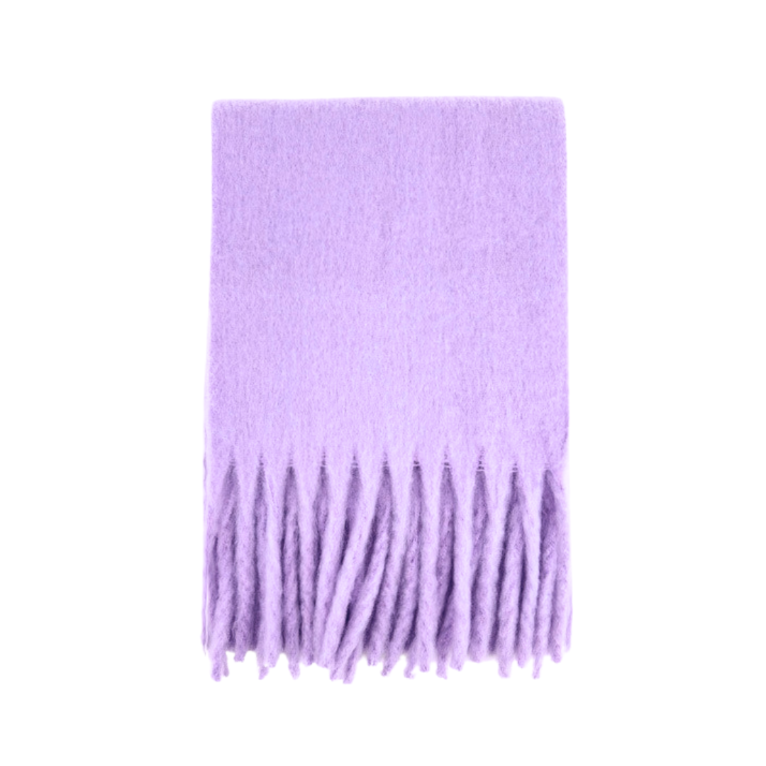 Maxi Bufanda Soft de Tejido ultra suave | Lila