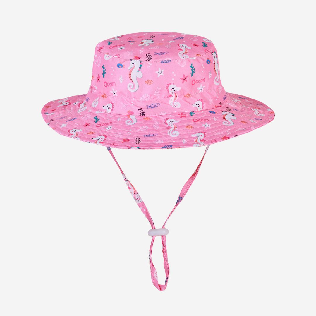 Bucket Hat Aqua 52cm: para niñas de 2 a 5 años