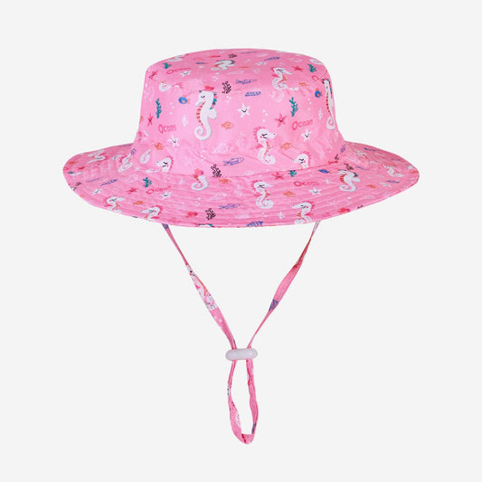 Bucket Hat Aqua 52cm: para niñas de 2 a 5 años