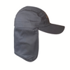 Cubre Nuca - Gris Oscuro - Sombrero Gorro Alta Proteccion Sol