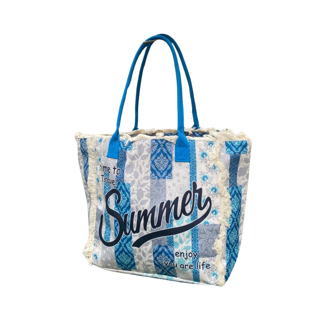 Maxi Bolso de Playa Summer - Multicolor