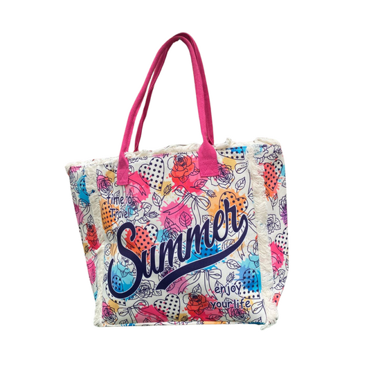 Maxi Bolso de Playa Summer - Multicolor