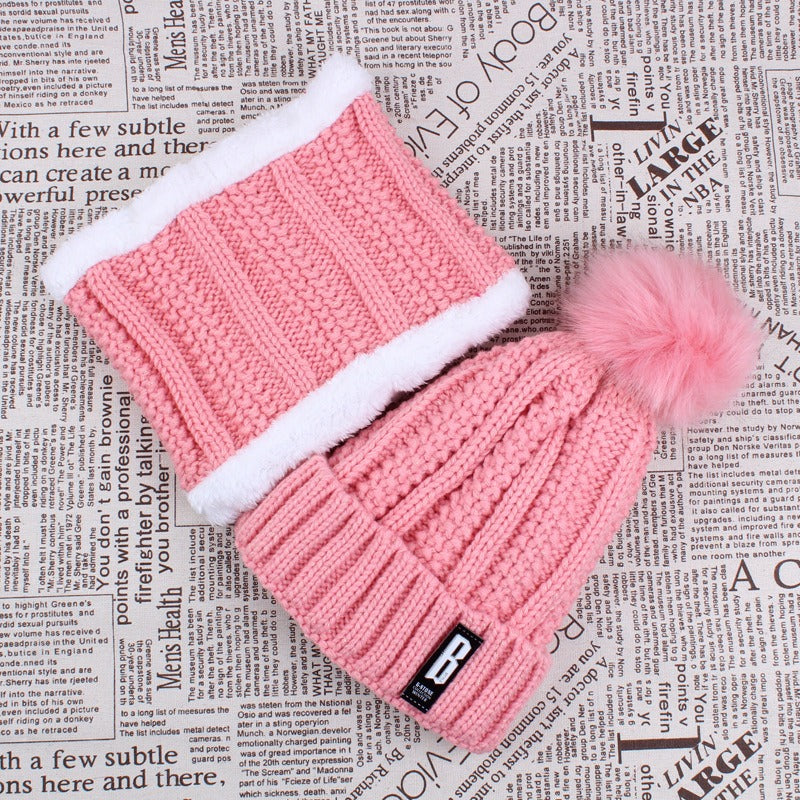 Beanie Briana con Cuellera – Tejido con Brillos y Forro Acolchado