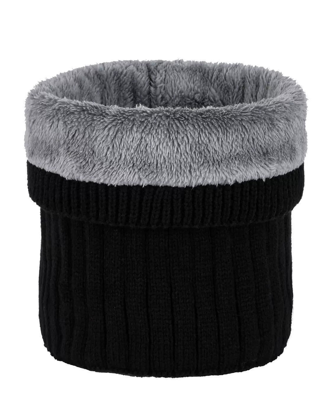 Cuellera Brumlow con interior de peluche | Negro