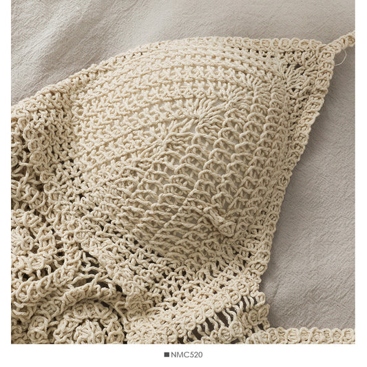 Top de Verano Capri Beach Beige - Talla S