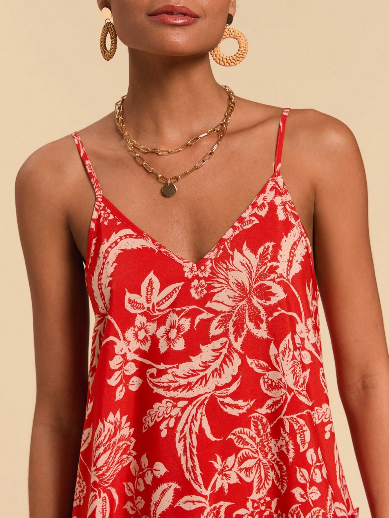 Vestido Clementina de Tirantes con Volante – Talla M