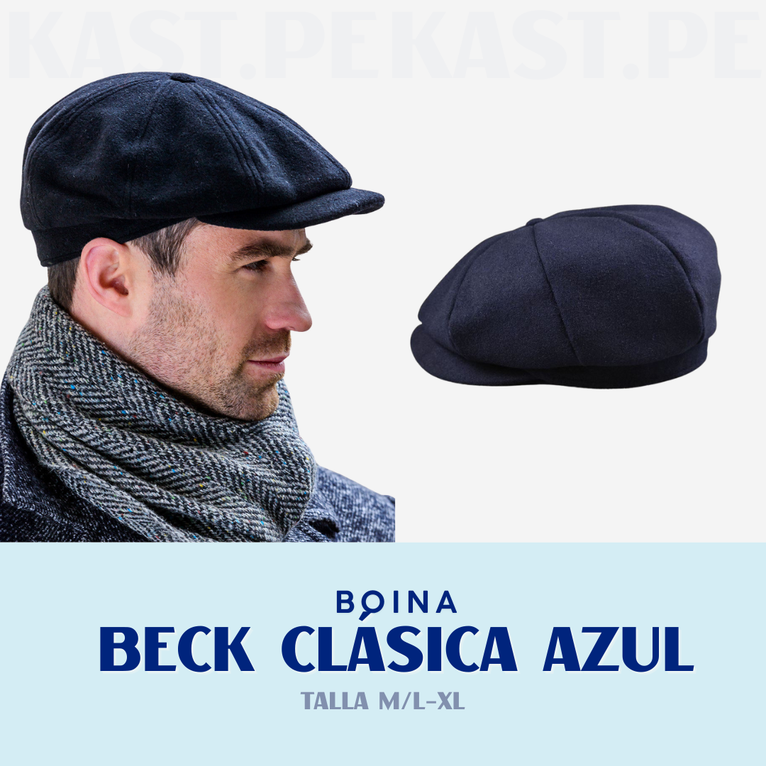 Boina Beck Clasica | Azul