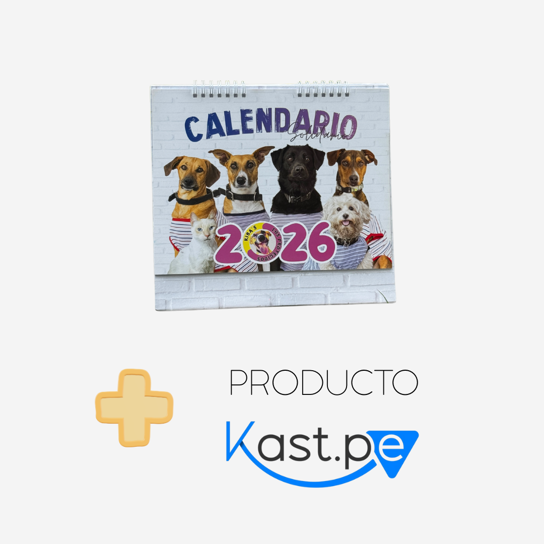 Calendario Solidario 2026 - Kiba's Los Protegidos