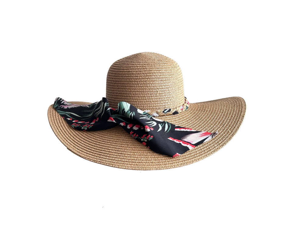Sombrero de Verano Playa Mujer Modelo Dayanna - Caqui