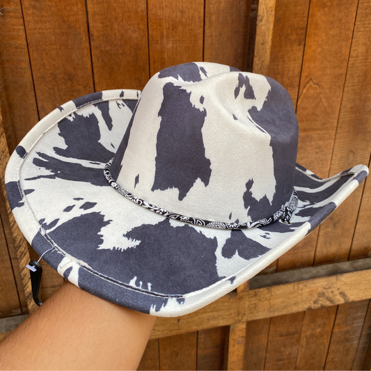 Sombrero hombre vaquero Cowboy Stains - plomo