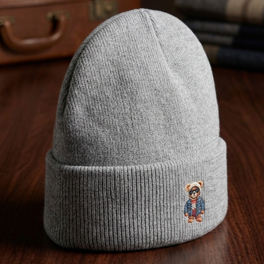 Beanie Street Teddy 56cm: Gorro invierno niño de 4 a 6+ años