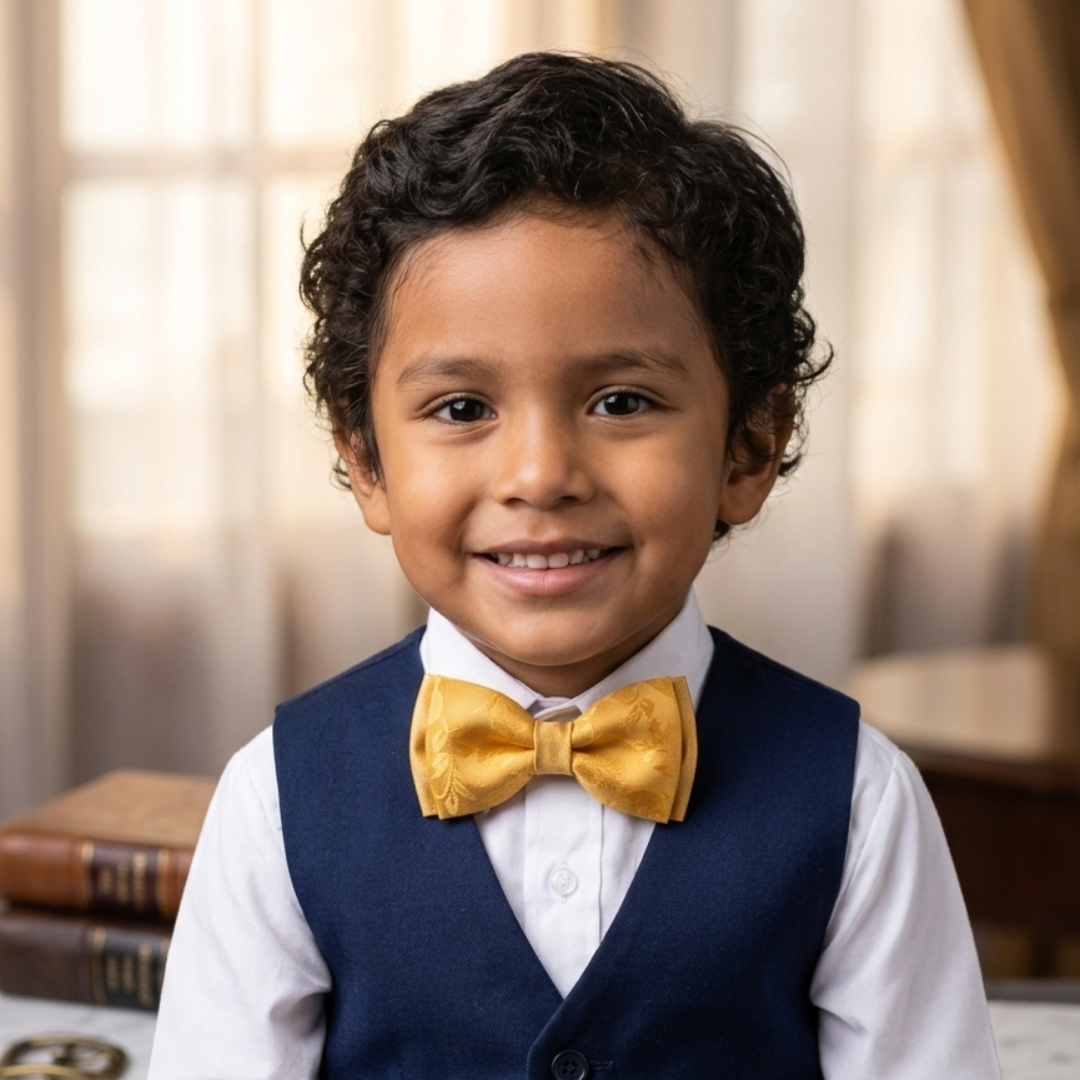 Corbata Michi Mykel para niños con elástico