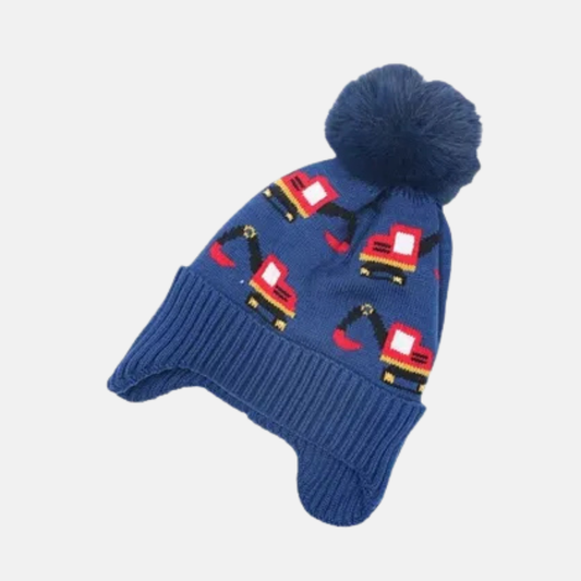 Gorro Beanie Kurt para niños de 2 a 5 años | Azul