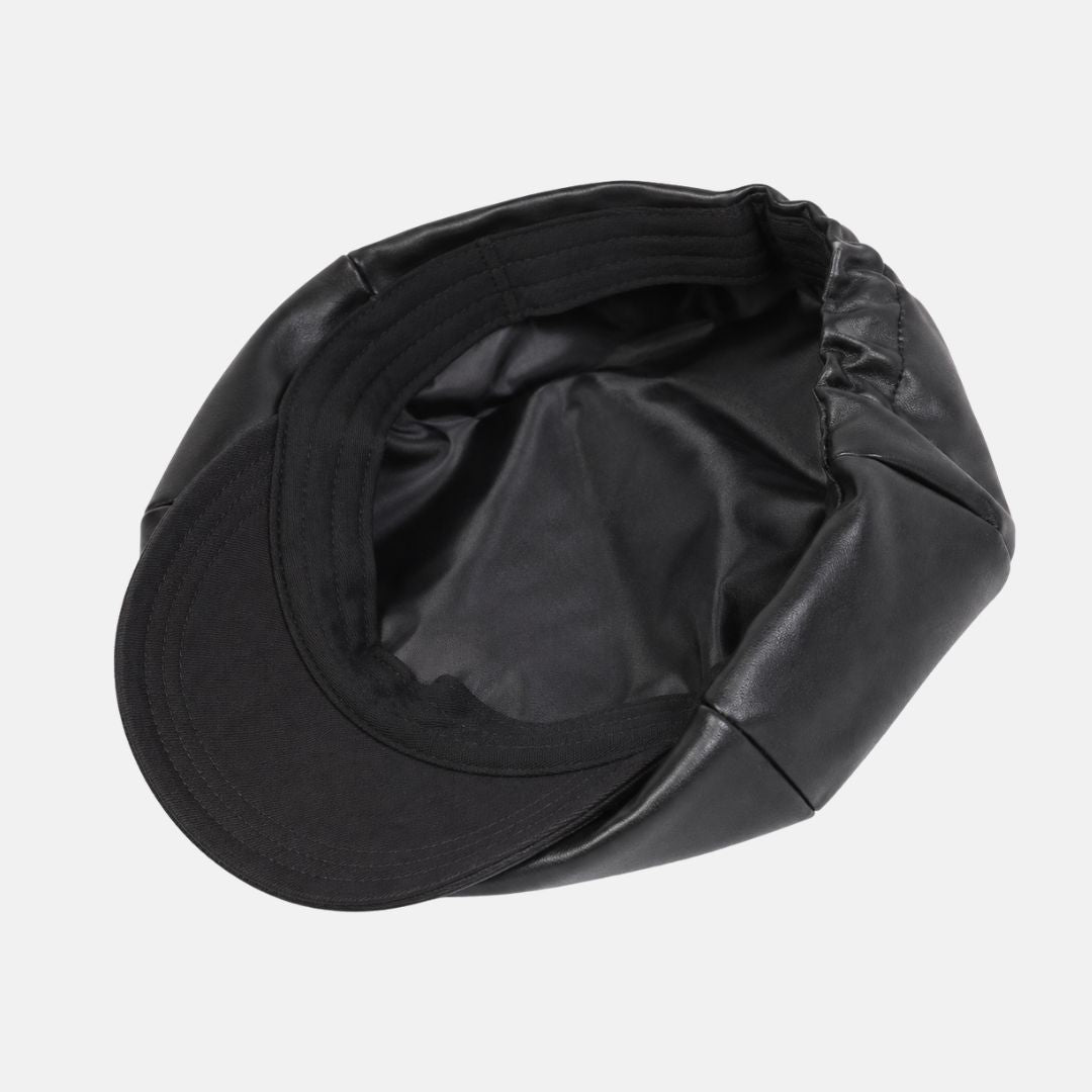 Boina Beck Cuerina - Negro