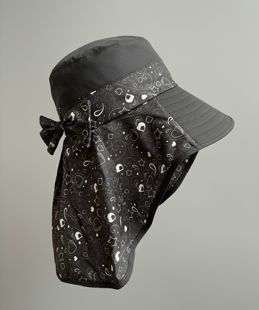 Cubrenuca para Mujer Sombrero de Algodón con diseño