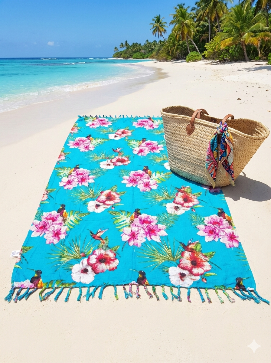 Pareo Falda Salida de Playa modelo Maresias