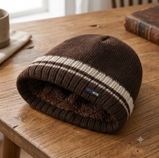 Beanie Larry para hombre | Marrón