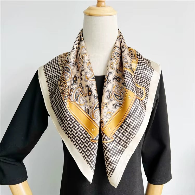 Pañoleta Bandana Pañuelo Sienna de 70x70cm