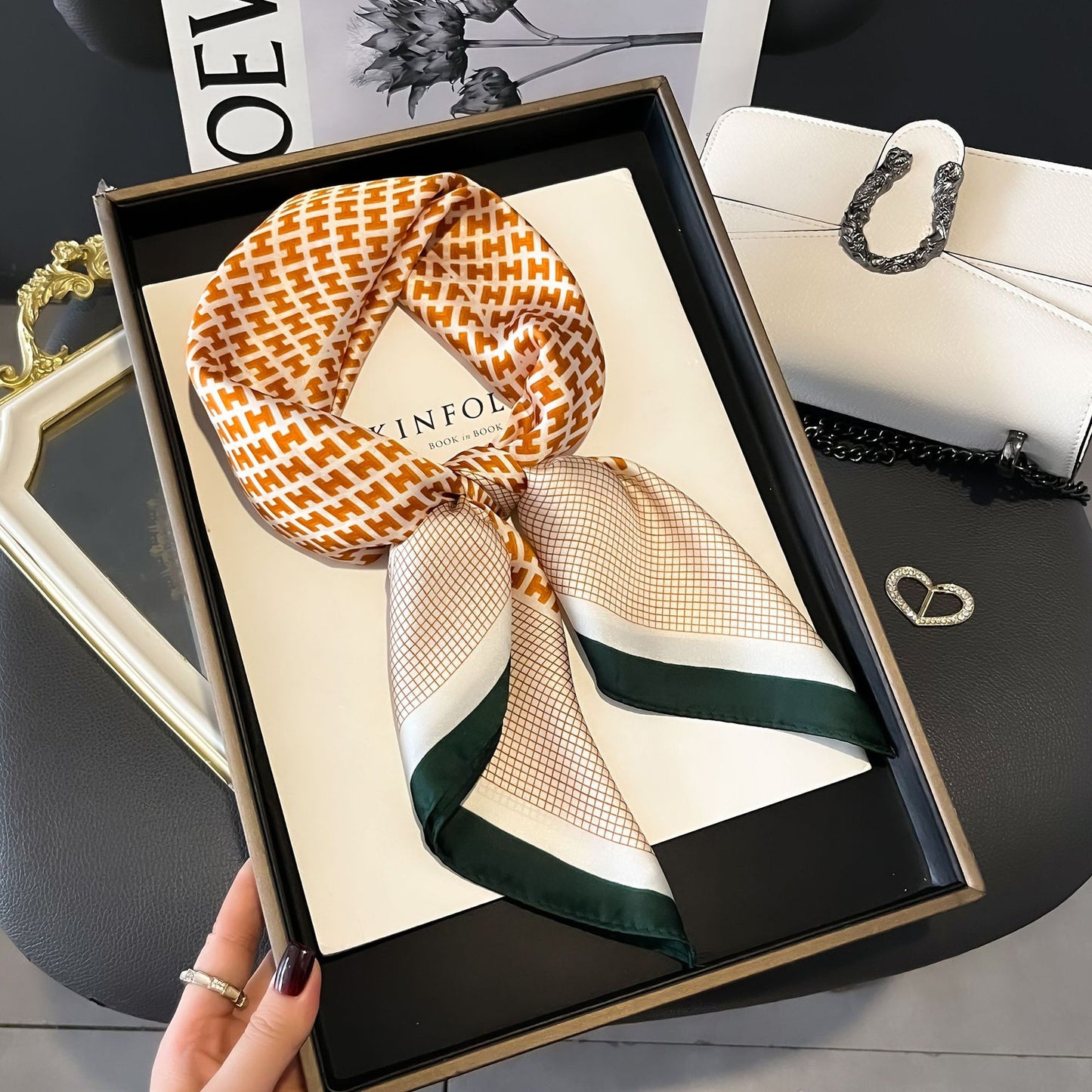 Pañoleta Bandana Pañuelo Helys 70x70cm