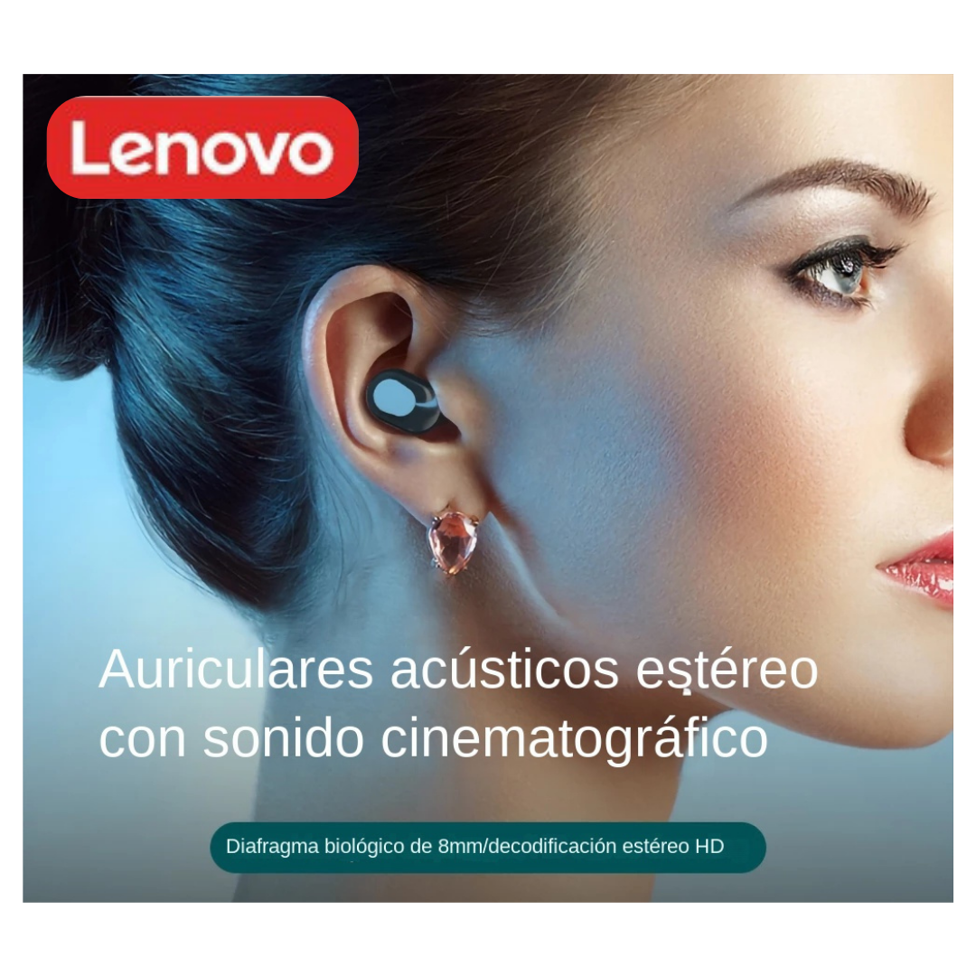 Audífonos Inalámbricos Lenovo XT91 - Negro