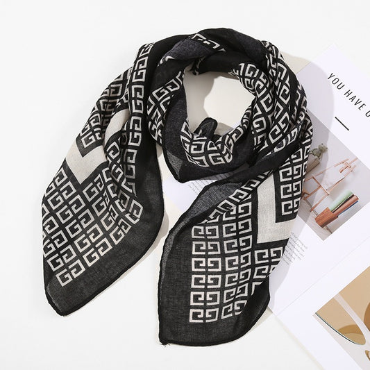 Pañoleta Bandana Pañuelo Minimal 70x70cm