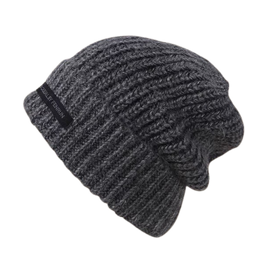 Beanie Myst de Punto con Diseño Moderno