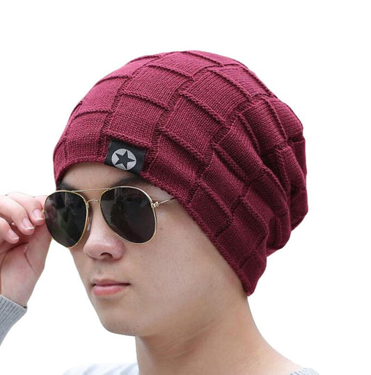 Beanie Nick Forrado en Peluche | Burgundy