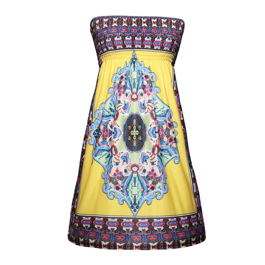 Salida de playa Vestido Rachel Multicolor - Talla L