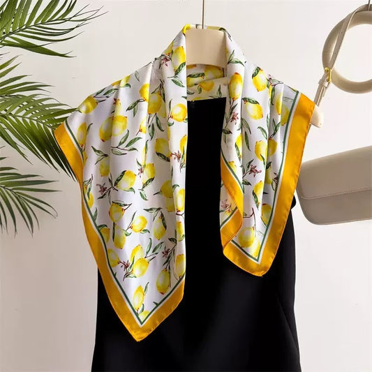 Pañoleta Bandana Pañuelo Limoncello de 70x70 cm