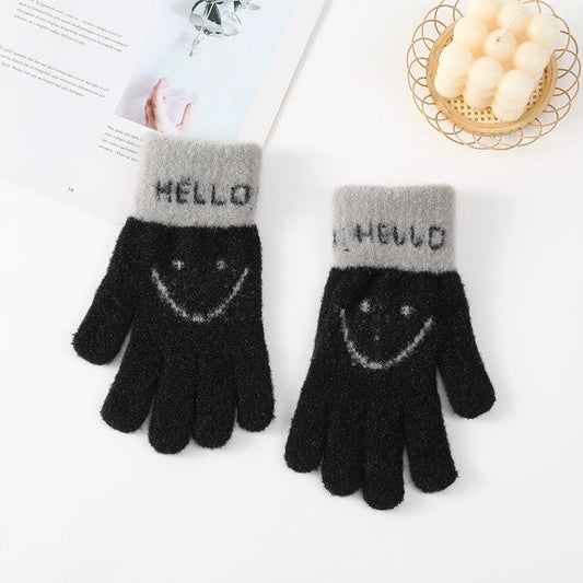 Guantes Unisex Happier con Compatibilidad Táctil