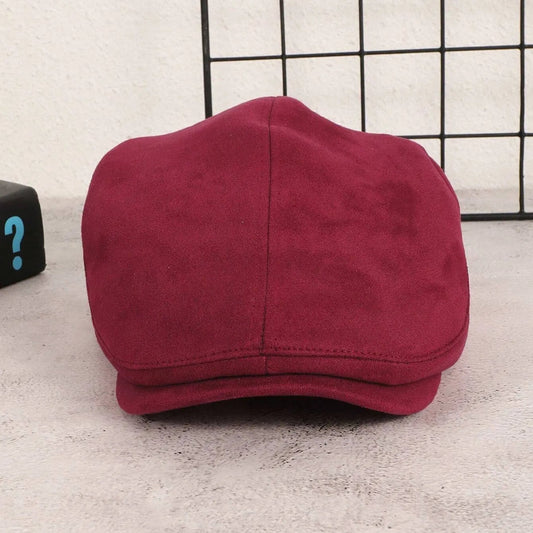 Boina gorra Paulo de Gamuza broche atras