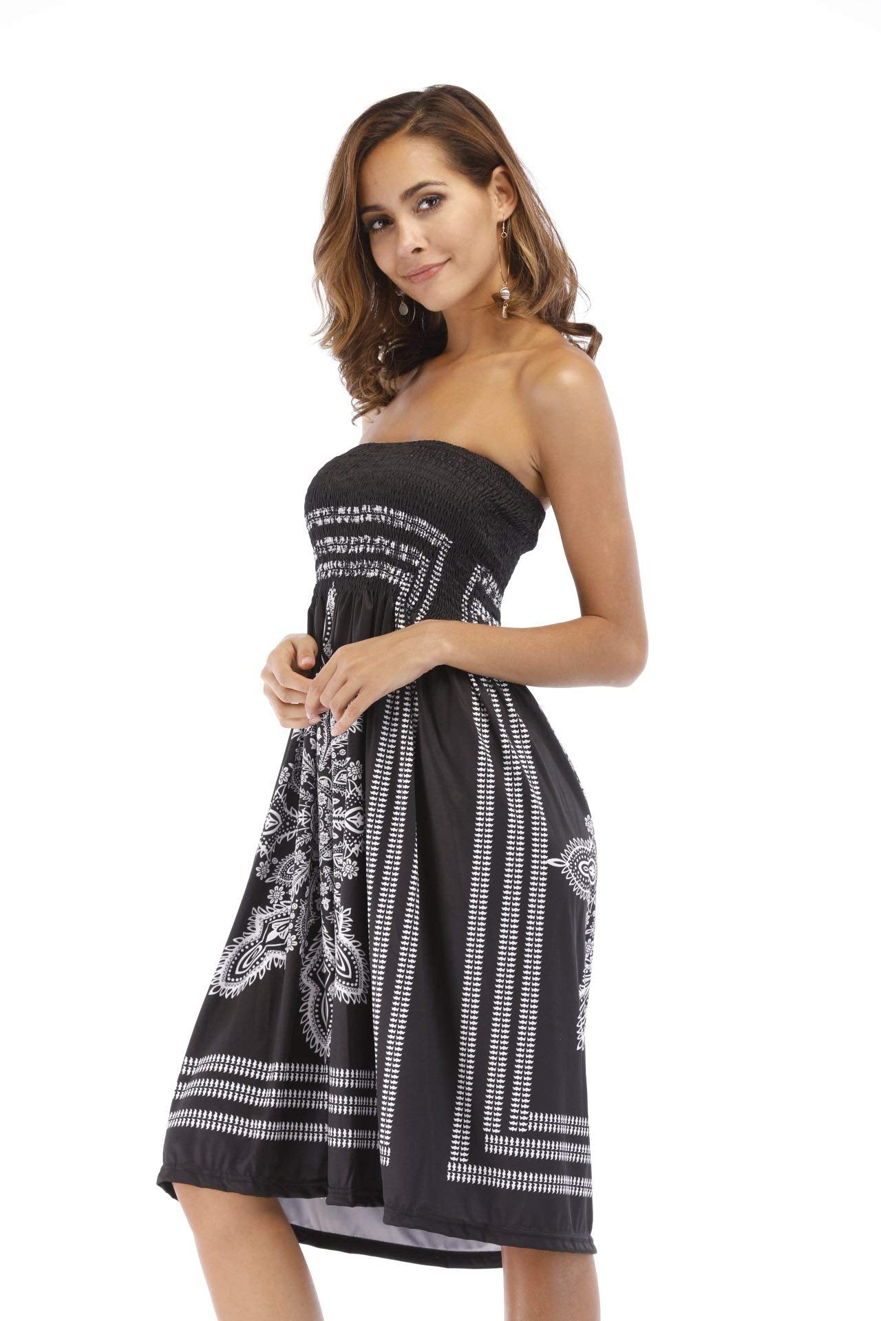 Salida de playa Vestido Rachel Negro - Talla L