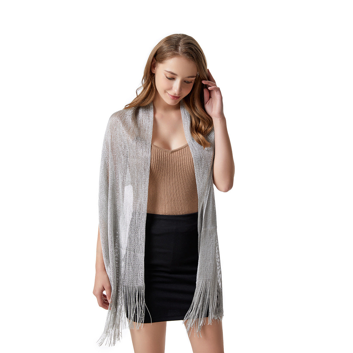 Chal Alisa Flecos de Hilo | Plateado