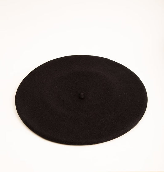 Boina Francesa Vasca Hombre Negro