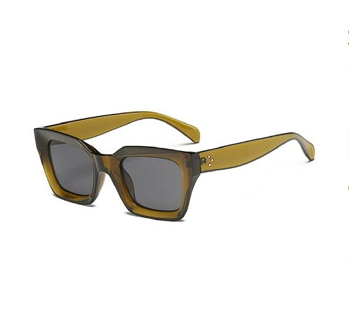 Gafas Lentes de Sol cuadradas Retro Hailey + Estuche