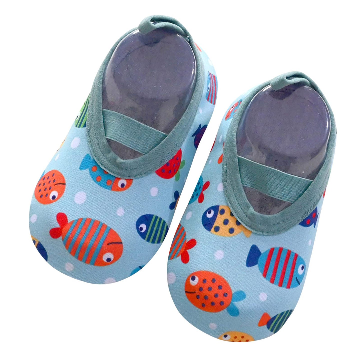 Medias acuáticas Bastian #4 para bebe niño (18-32 meses): Zapatillas para el Agua (15cm)