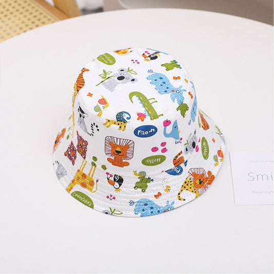 Bucket hat Mini Explorador Blanco 52cm Gorro para niños de 2-5 años