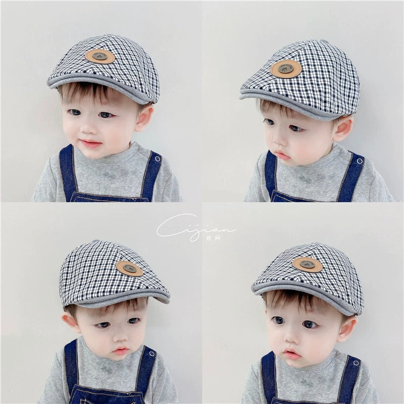Boina Oliver Cuadros Niños 6-12m (48 cm)
