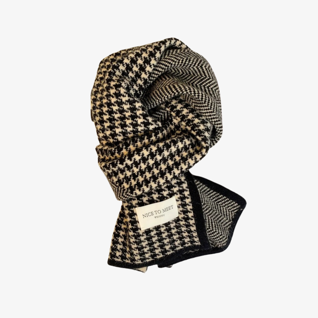 Bufanda Chalina Indigo a patrones