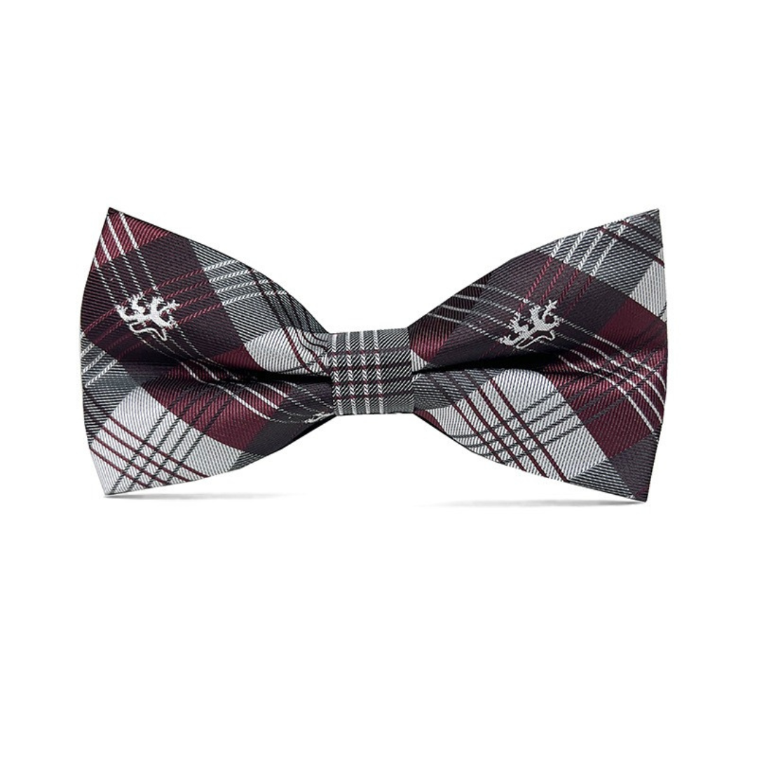 corbata color burgundy