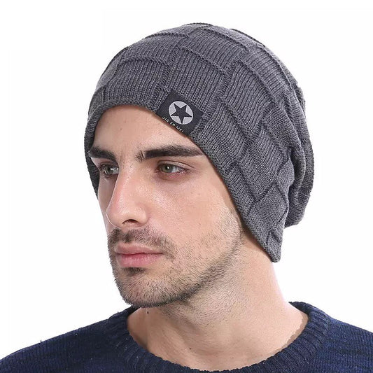 Beanie Nick Forrado en Peluche | Gris