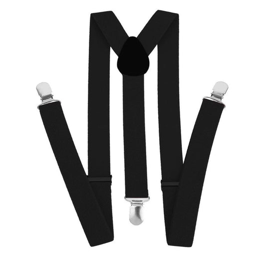 Tirantes Ajustables Unisex Suspendedores - Negro