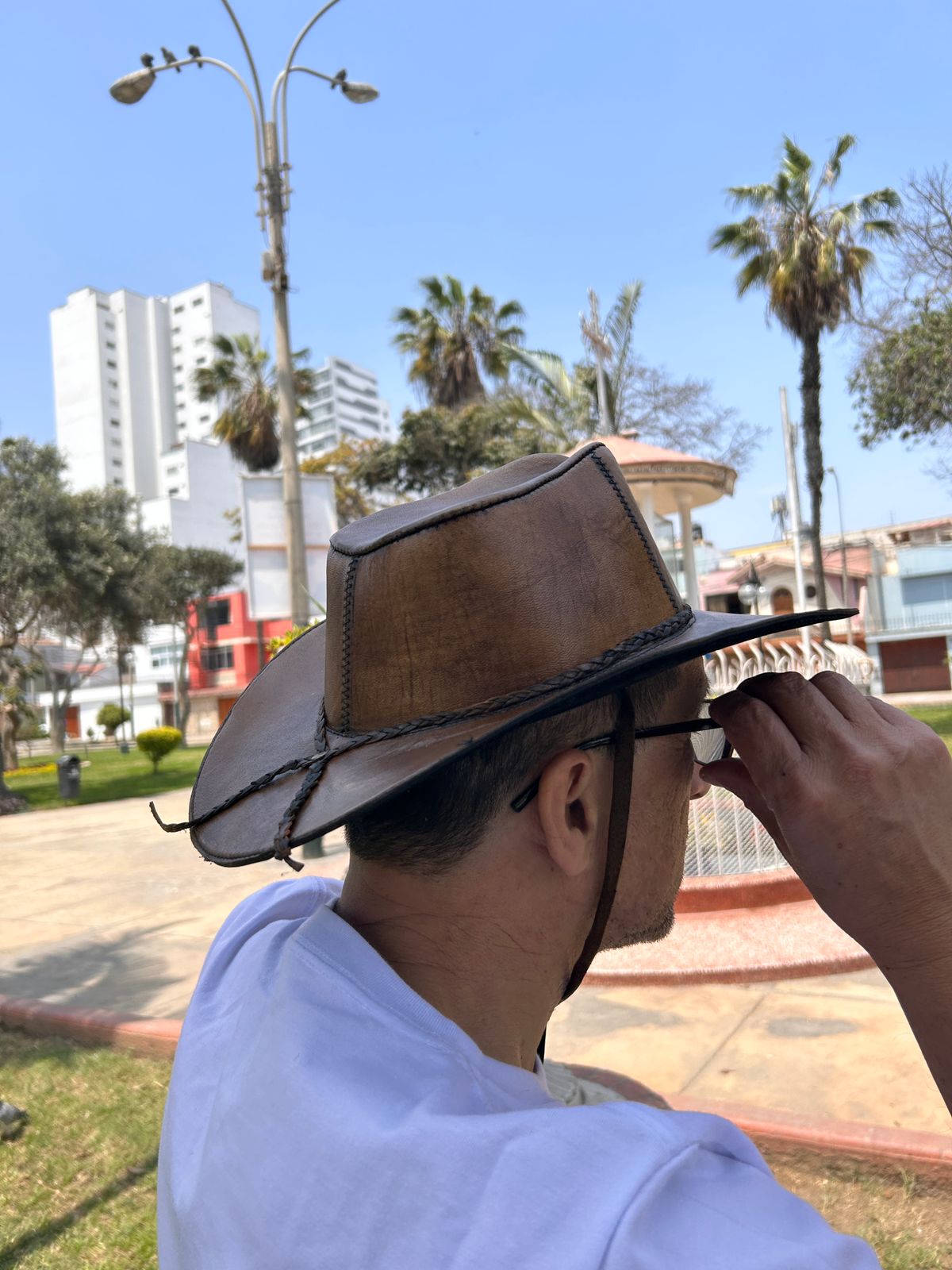 Sombrero de Cuero